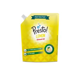 Lightning Deal -  Amazon Brand - Presto! Dishwash Refill Gel (2L) at Just Rs.198 | Apply 5% Coupon !!